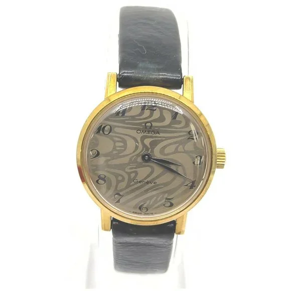 Omega | Accessories | Omega Gold Marble Mosaic Arabic Dial  display picture 1